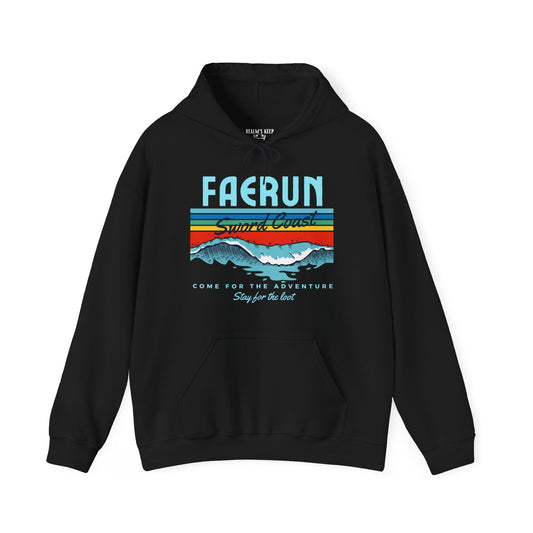 Faerûn Sword Coast Hoodie (Blue Edition)