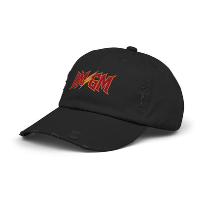 DM/GM Lightning Bolt Distressed Hat