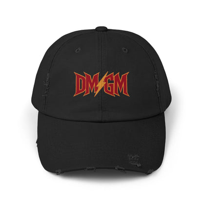 DM/GM Lightning Bolt Distressed Hat