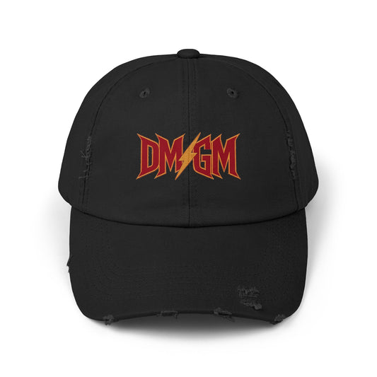 DM/GM Lightning Bolt Distressed Hat